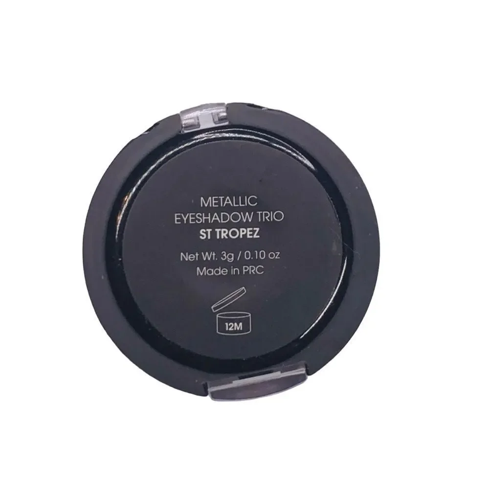 3/20💘Modelco Metallic Eyeshadow Trio St. Tropez